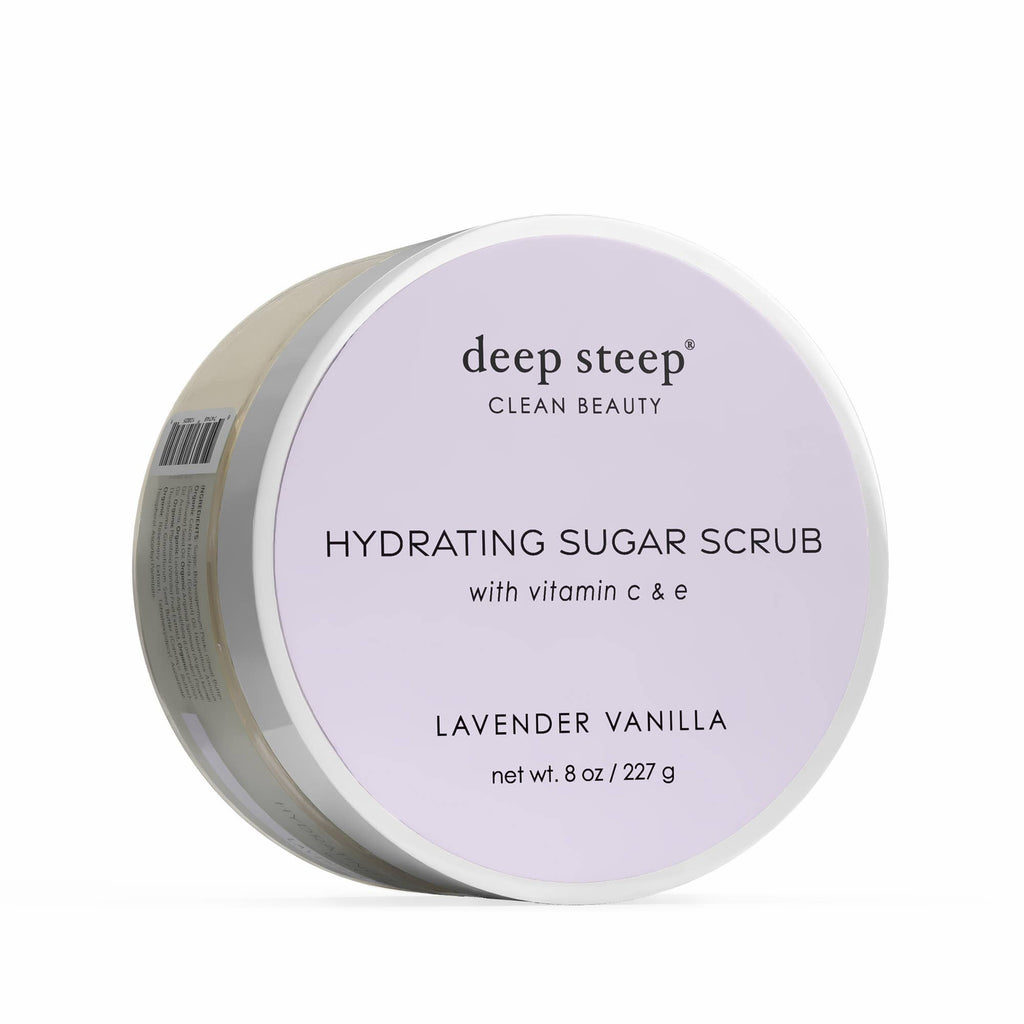 Lavender Vanilla Exfoliating & Smoothing Sugar Scrub 8oz