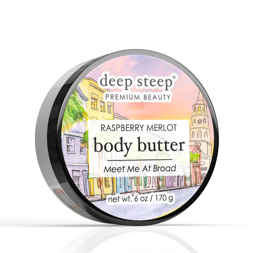 Charleston Meet Me At Broad Body Butter 6oz Raspberry Merlot