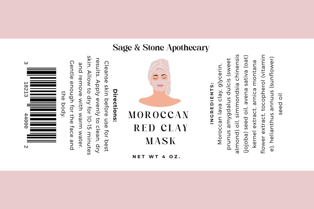 Moroccan Red Clay Mask